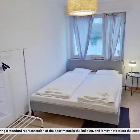 Basic 2br With Sofa Bed In Seebach * Zurich