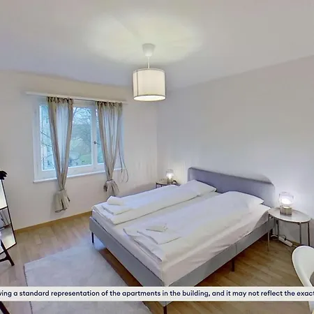 Basic 2br With Sofa Bed In Seebach Apartment